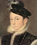 Portrait of King Charles IX of France Francois Clouet